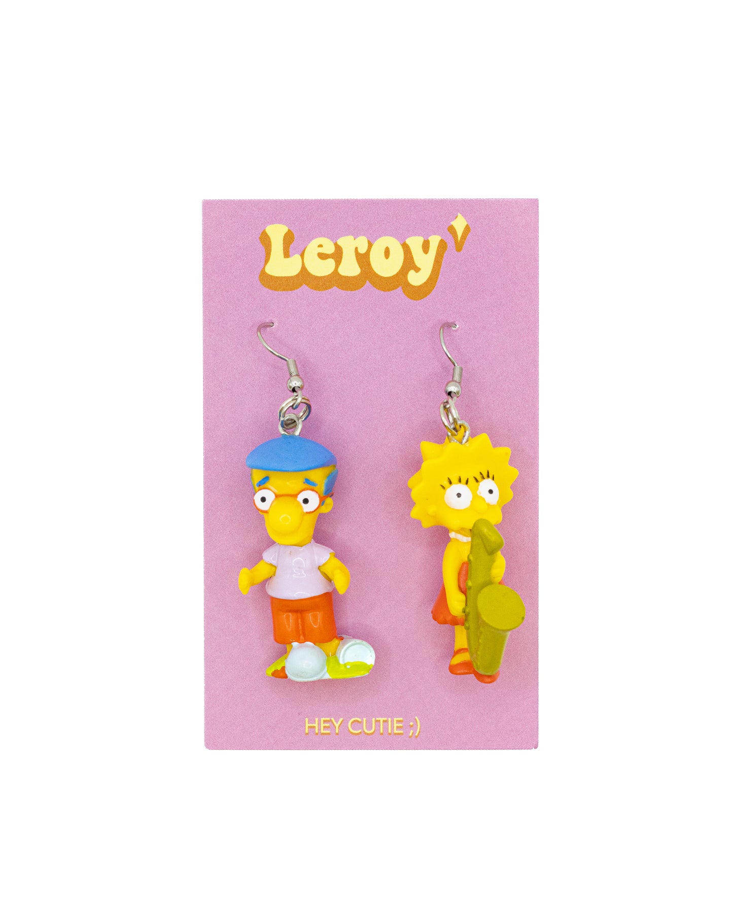Lisa and Millhouse Simpsons Earrings