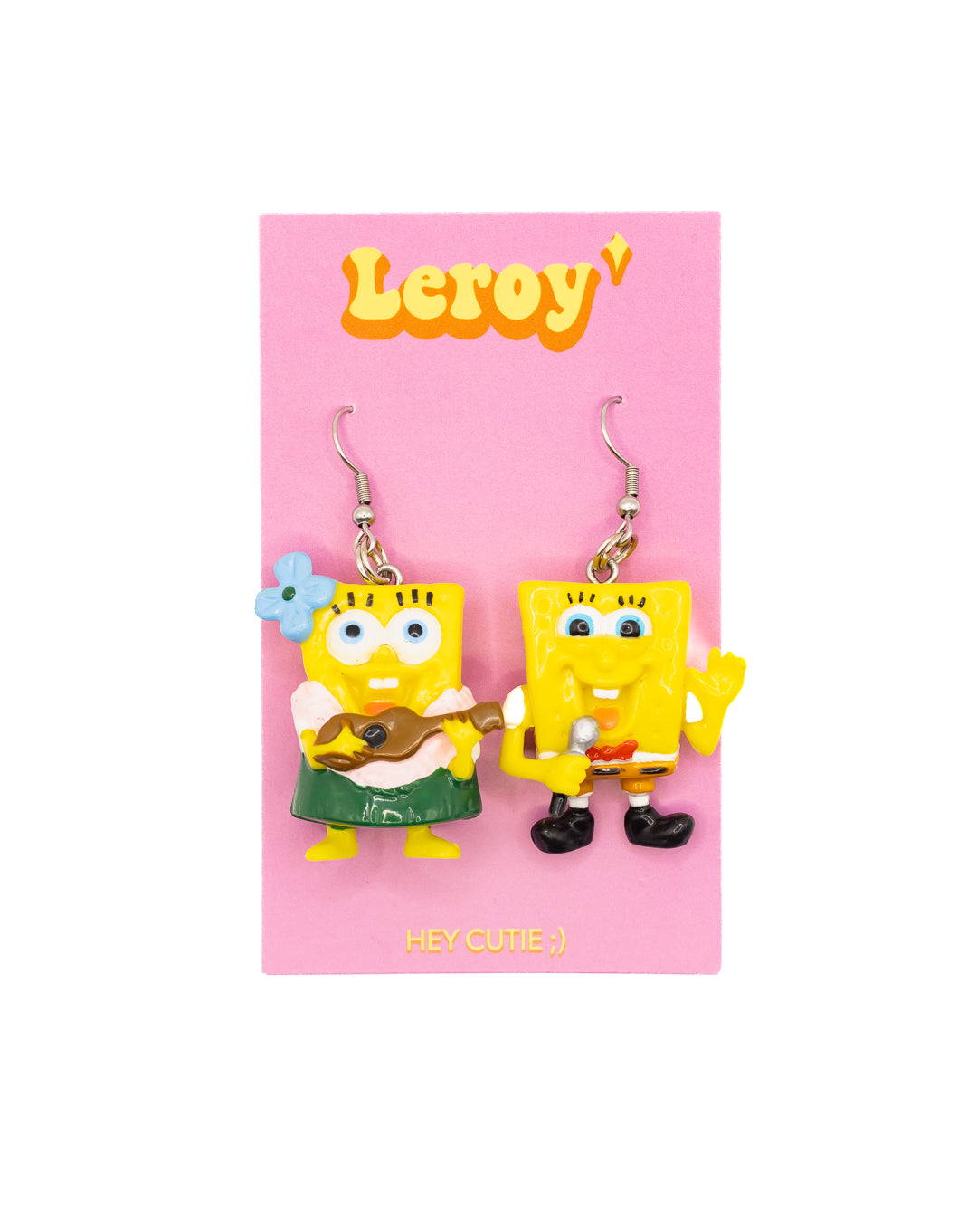 Singing SpongeBob Earrings