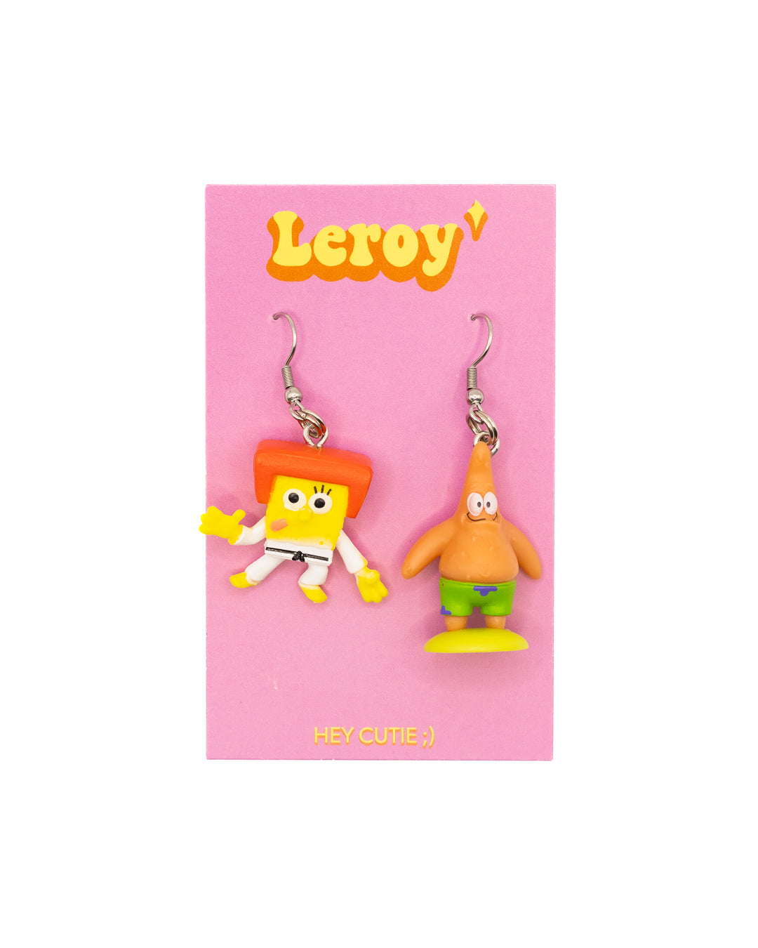 SpongeBob and Patrick Earrings