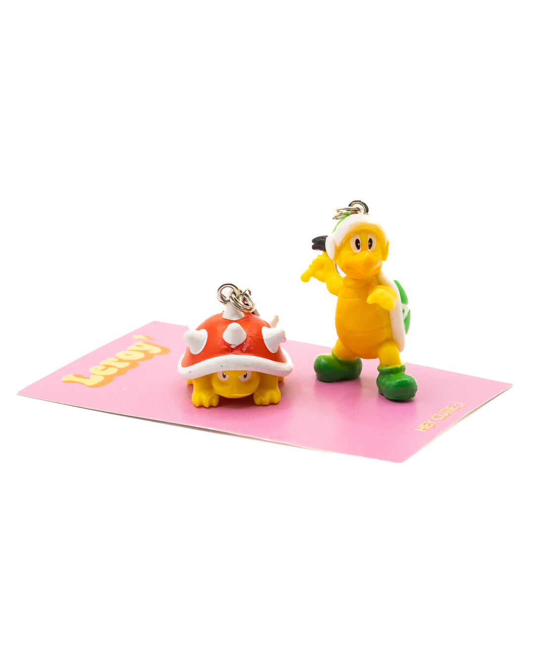 Hammer Bro and Spiny Super Mario Earrings