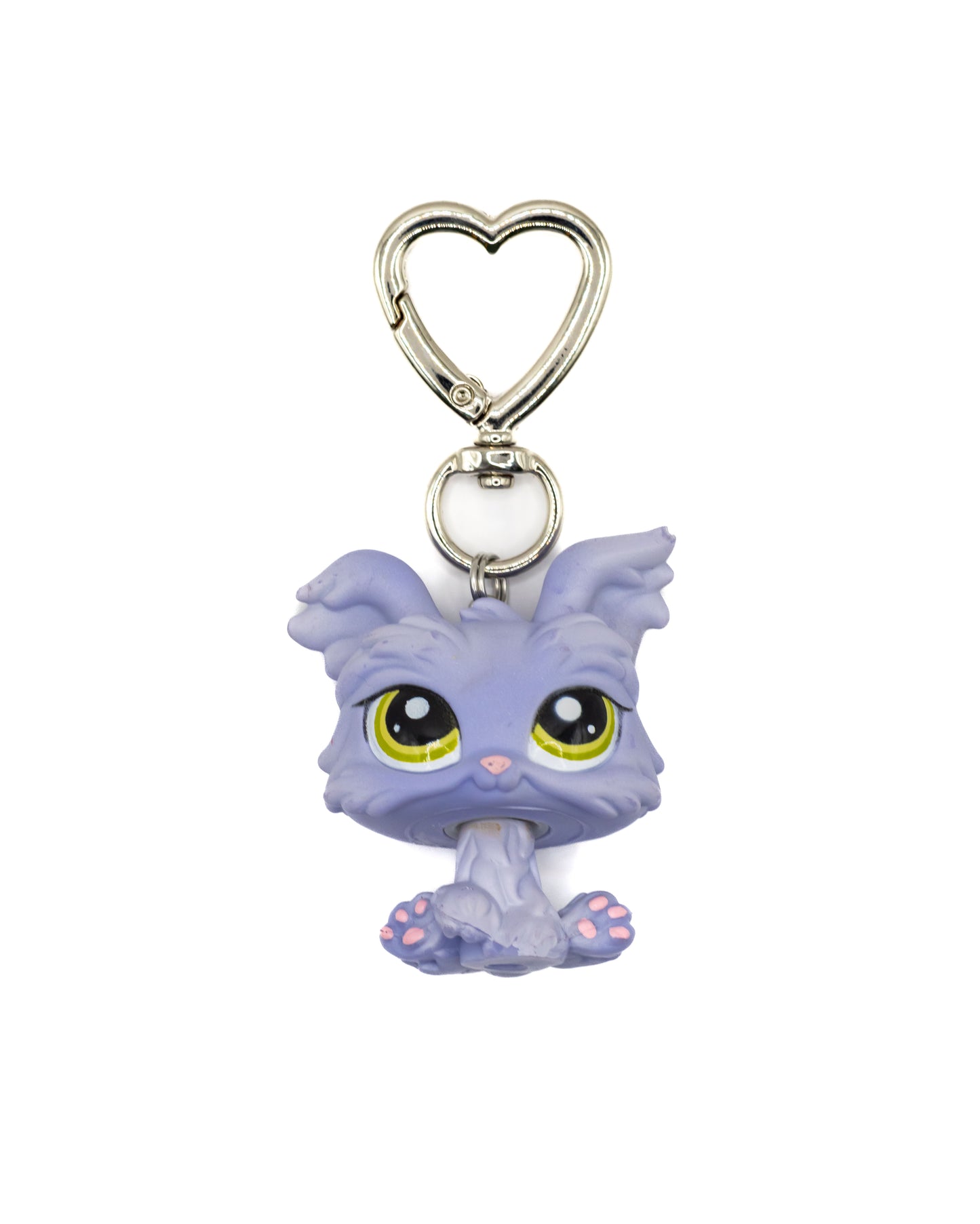Littlest Pet Shop Lavender Yorkie Bag Charm