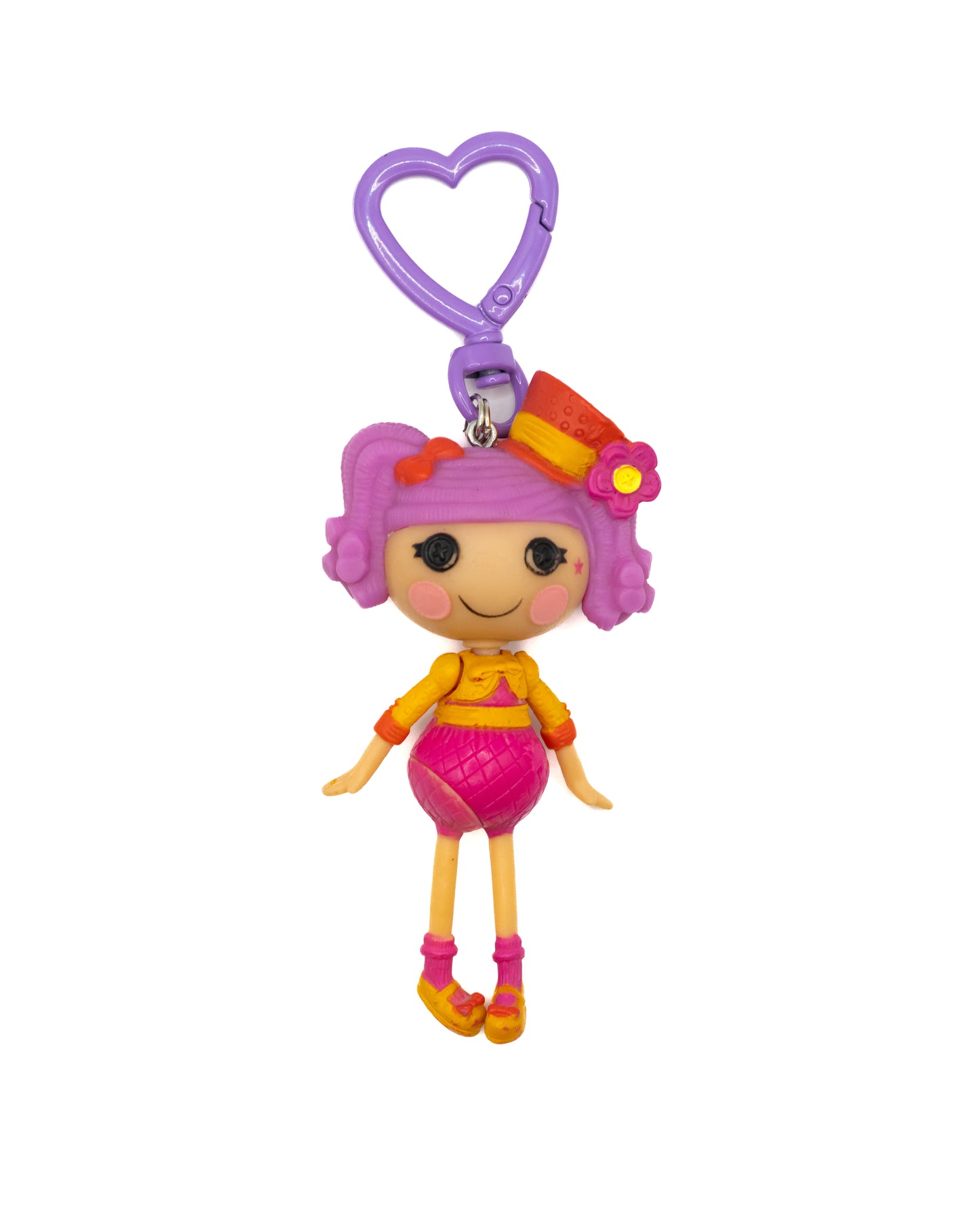 Purple Hair Lalaloopsy Bag Charm