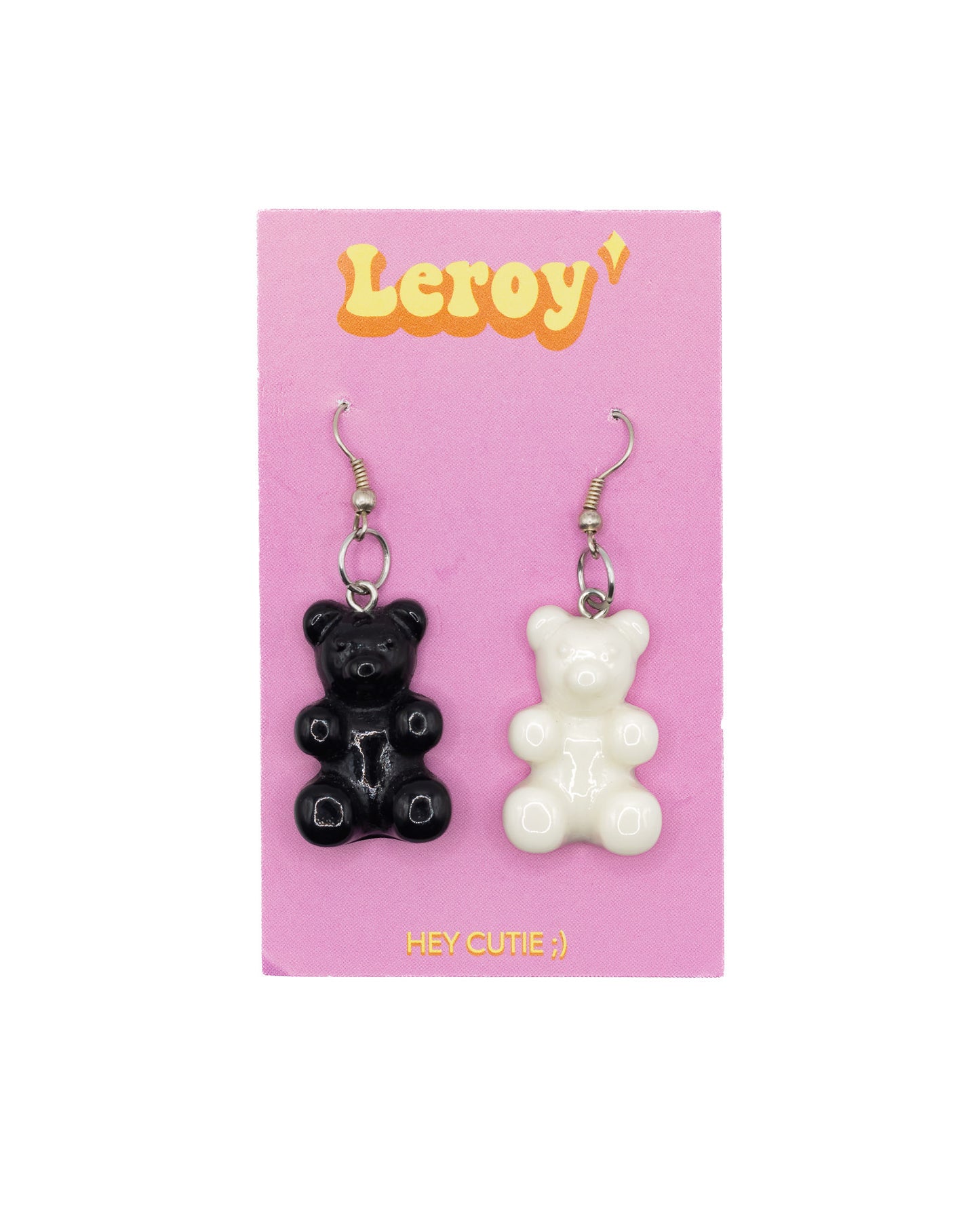 Giant Gummy Bear Earrings (Various Colours)