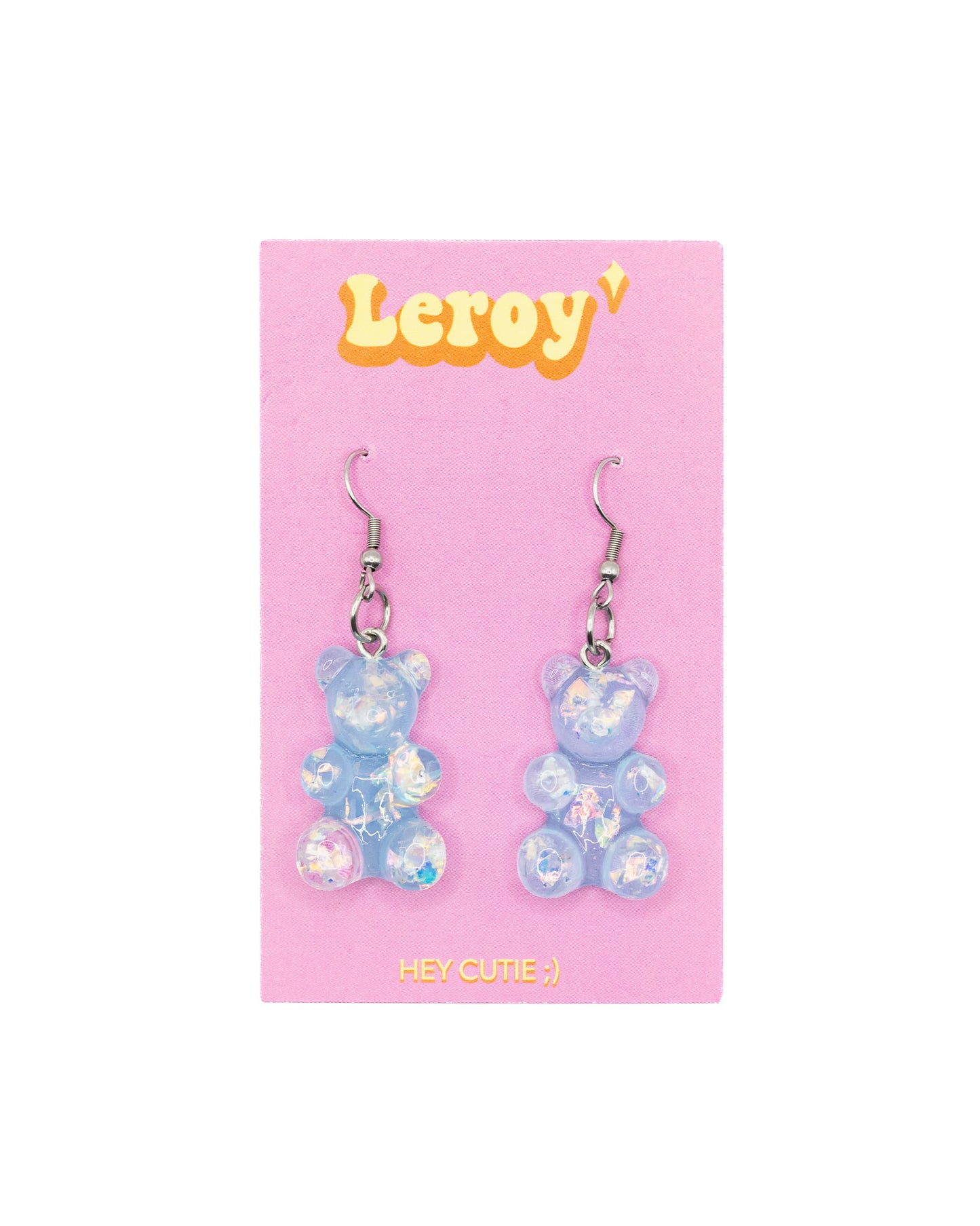 Giant Gummy Bear Earrings (Various Colours)