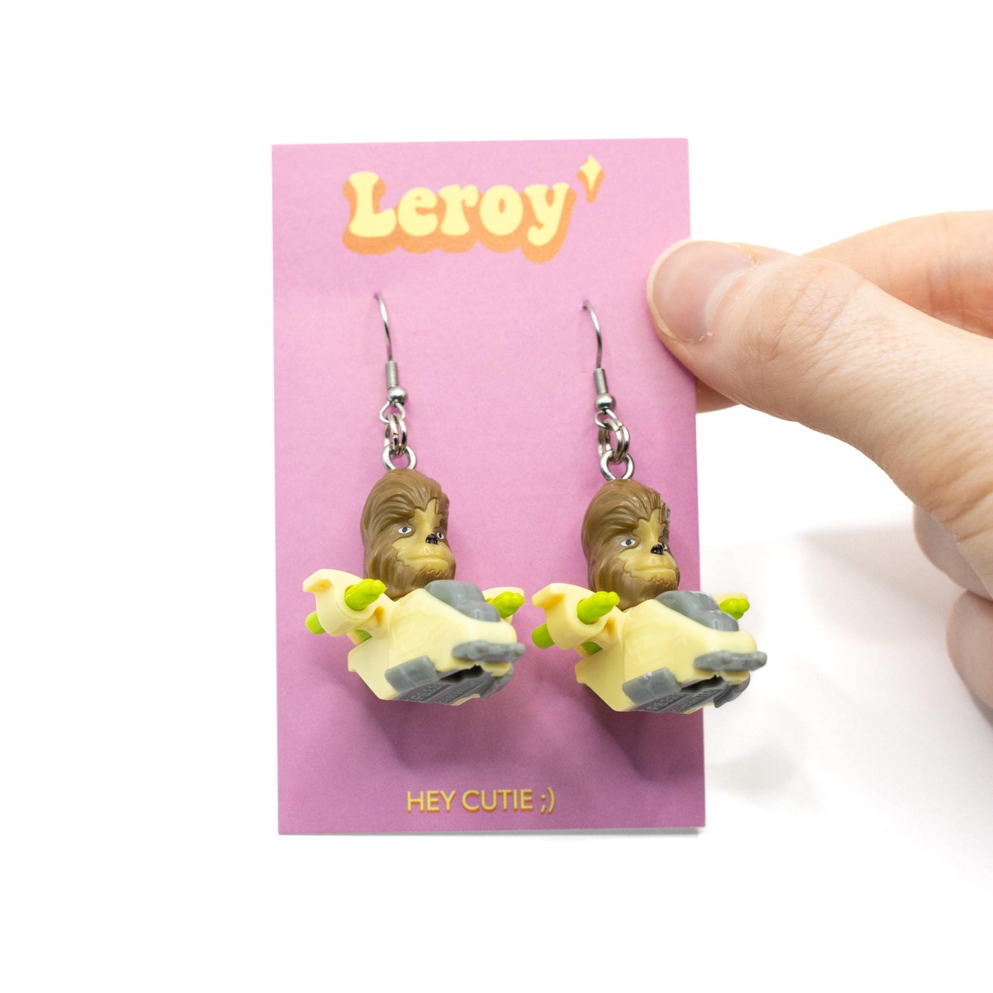 Flying Chewbacca Earrings