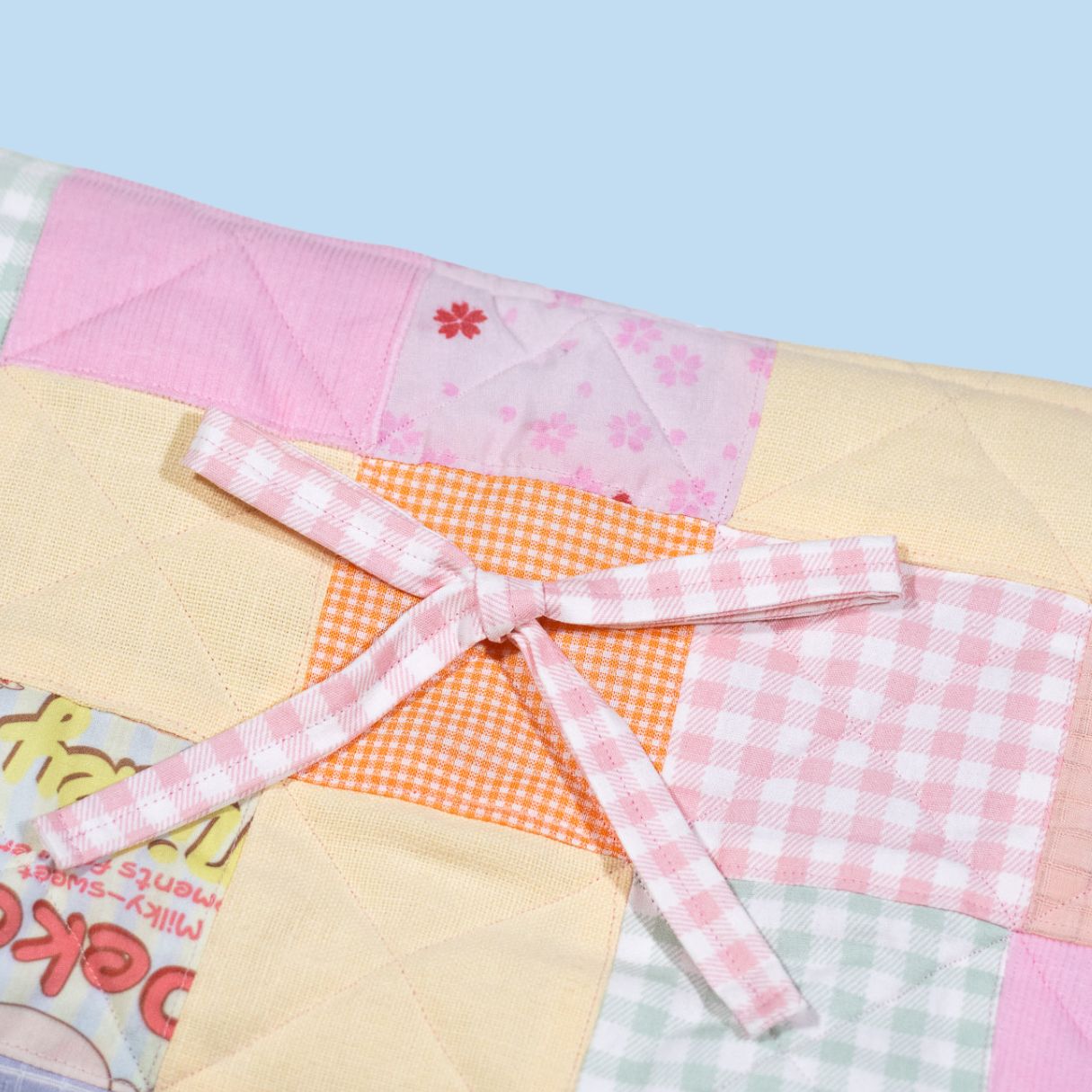 Patchwork Bow Handbag
