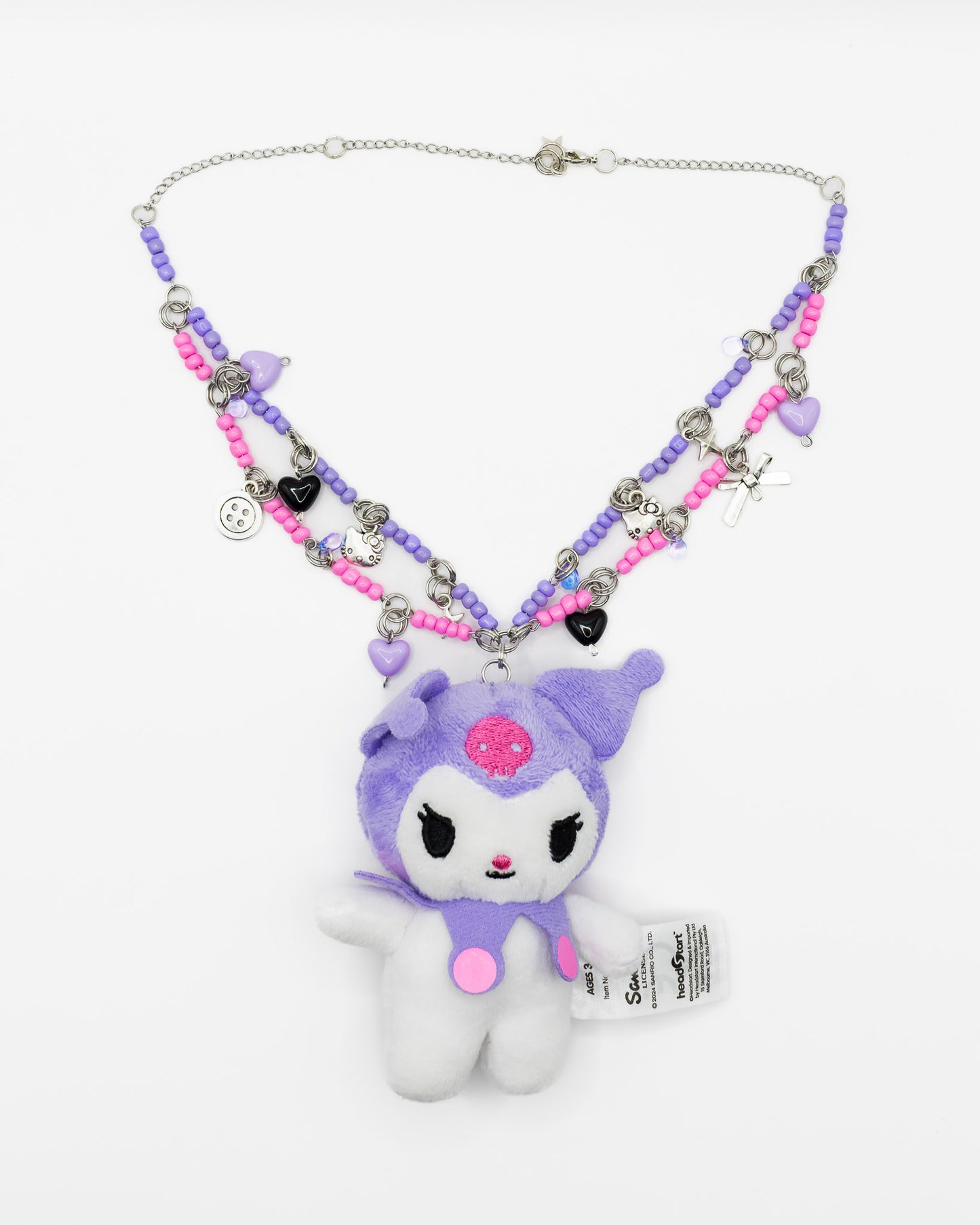Kuromi Giant Plushie Necklace