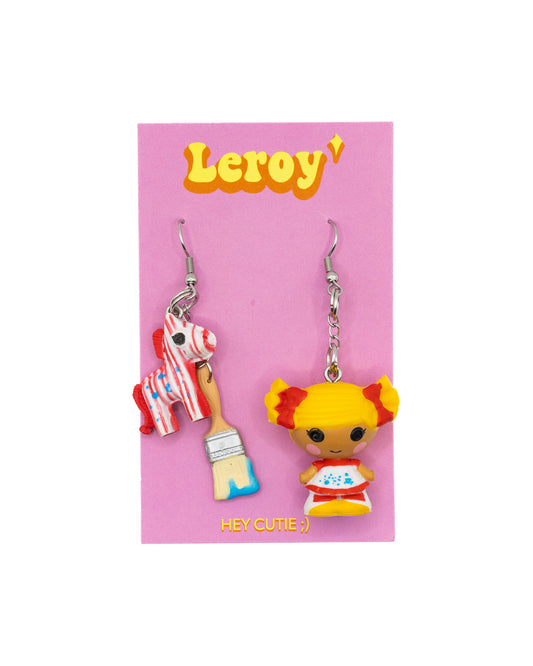 Spot Splatter Splash Lalaloopsy Earrings
