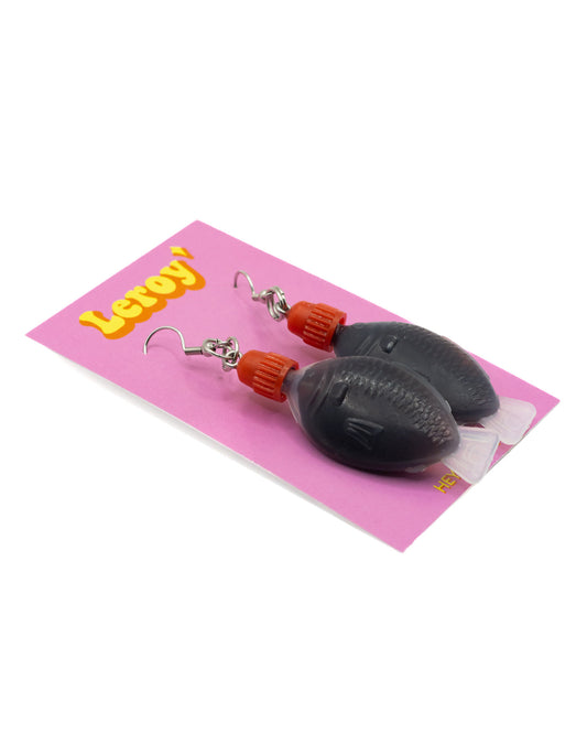 Soy Sauce Fish Earrings