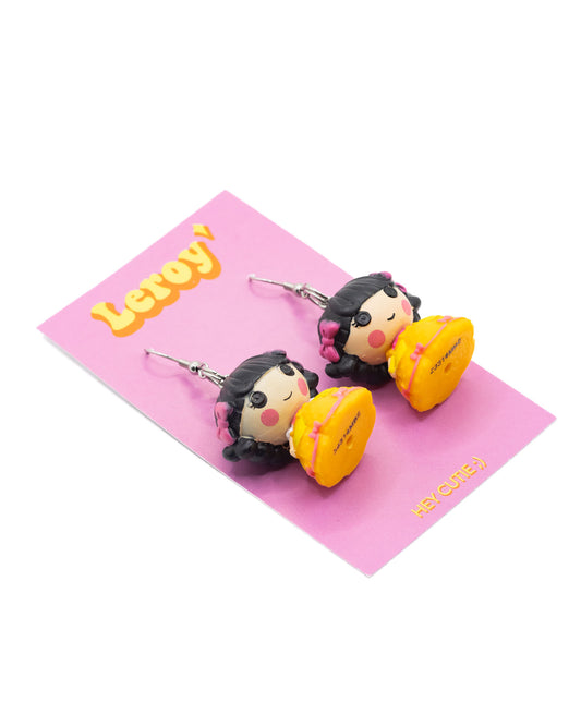 Mini Snow White Lalaloopsy Earrings