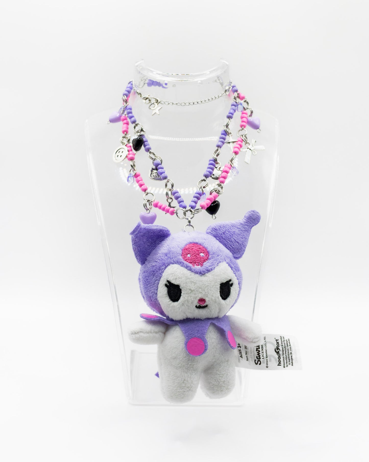 Kuromi Giant Plushie Necklace