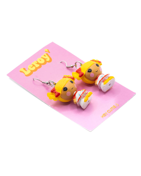 Mini Spot Splatter Splash Lalaloopsy Earrings