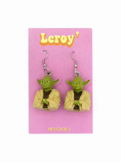 Yoda Earrings
