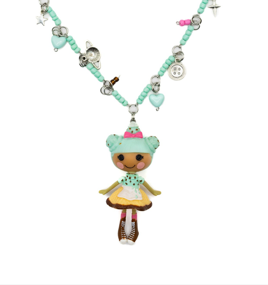 Mint Choc Chip Lalaloopsy Necklace