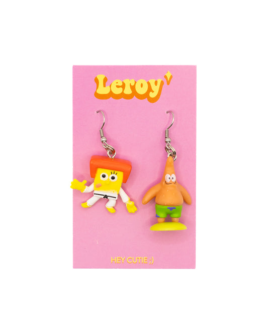 SpongeBob and Patrick Earrings