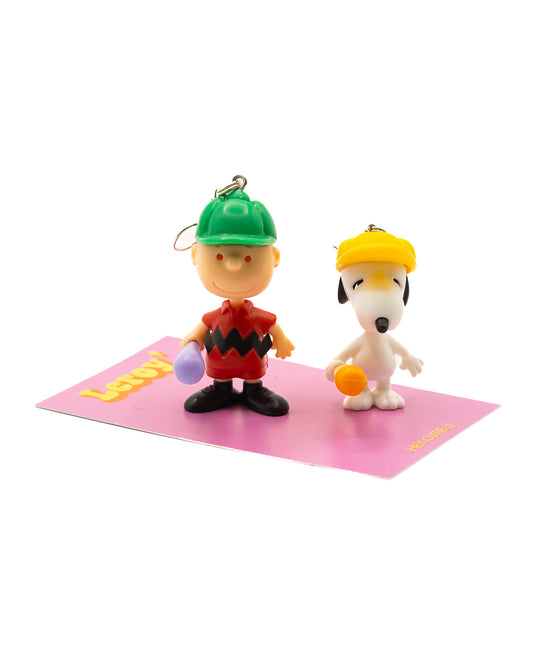 Snoopy and Charlie Brown Baseball Earrings