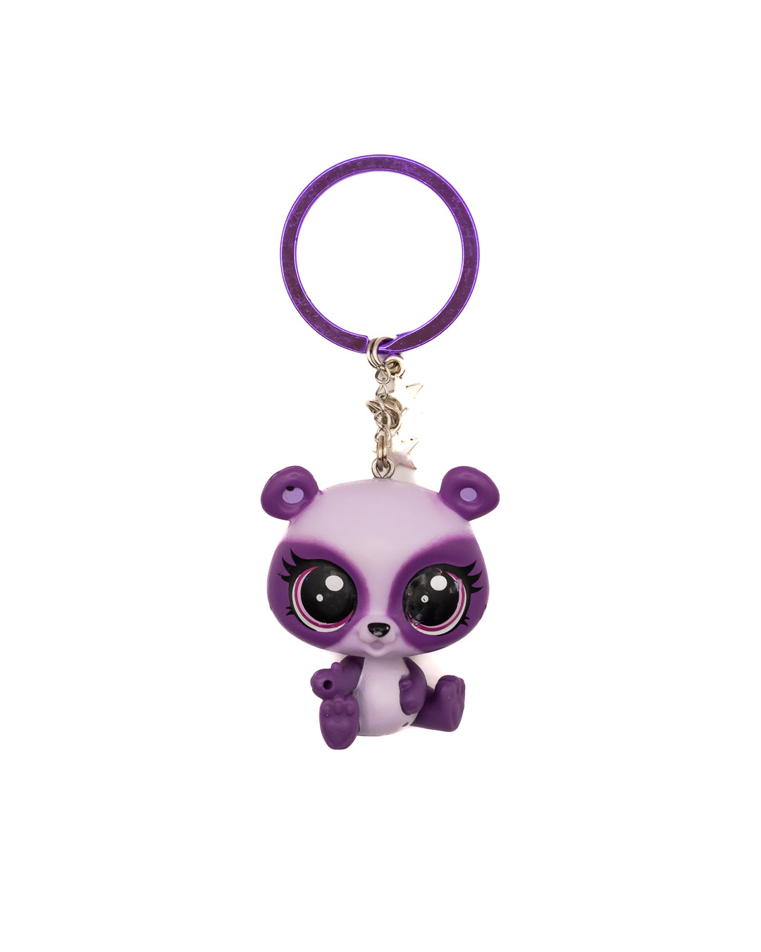 Littlest Pet Shop Purple Panda Keychain