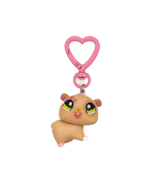 Littlest Pet Shop Tan Hamster Bag Charm