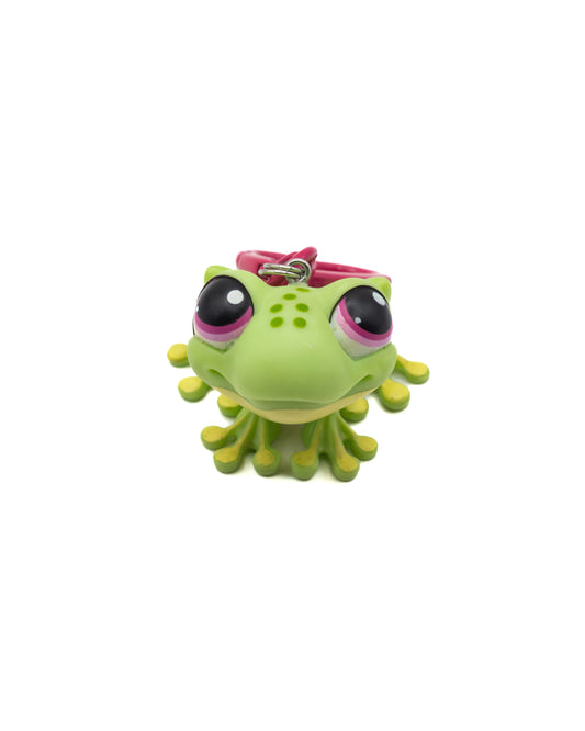 Littlest Pet Shop Green Frog Bag Charm
