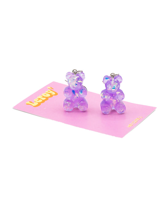 Giant Gummy Bear Earrings (Various Colours)