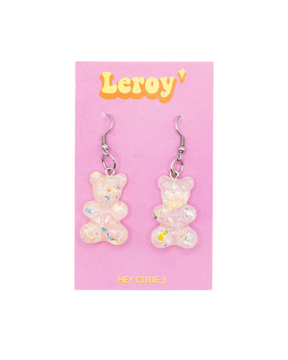 Giant Gummy Bear Earrings (Various Colours)