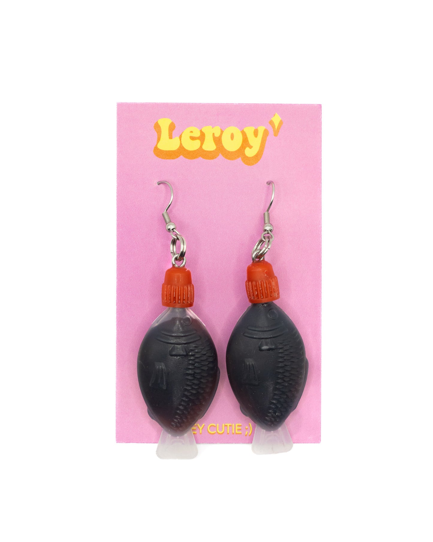 Soy Sauce Fish Earrings