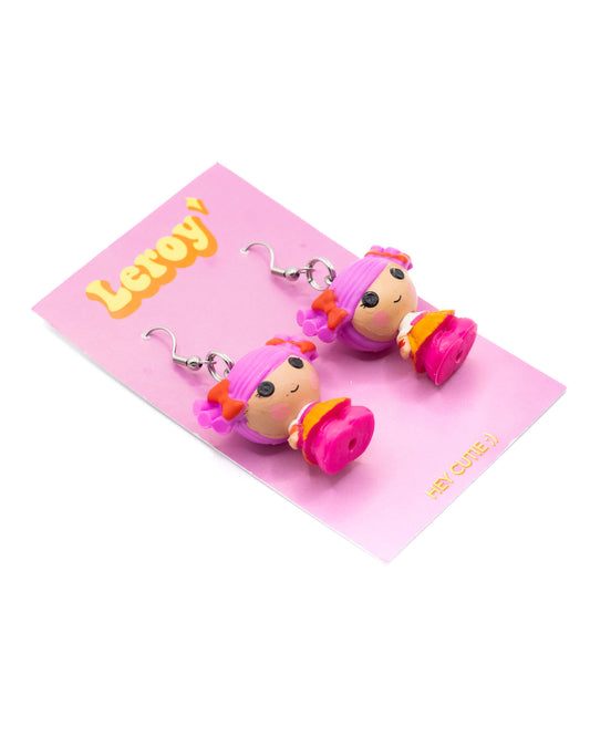 Mini Peanut Big Top Lalaloopsy Earrings