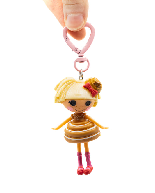 Cinnamon Roll Lalaloopsy Bag Charm