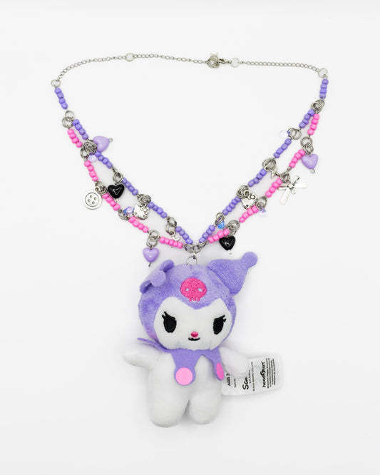 Kuromi Giant Plushie Necklace
