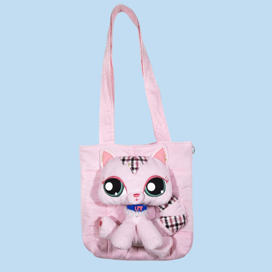 LPS Cat Quilted Tote Bag