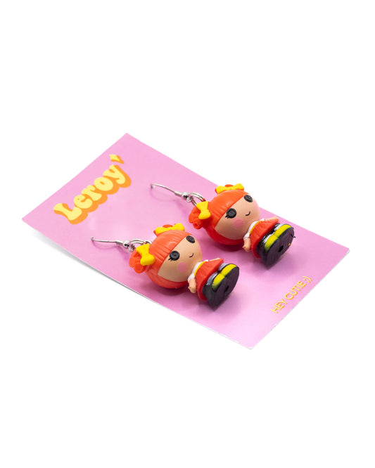 Mini Ember Flicker Flame Lalaloopsy Earrings