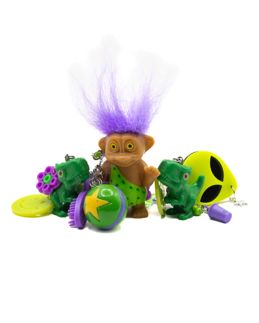 Dinosaur Troll Party Chaos Necklace