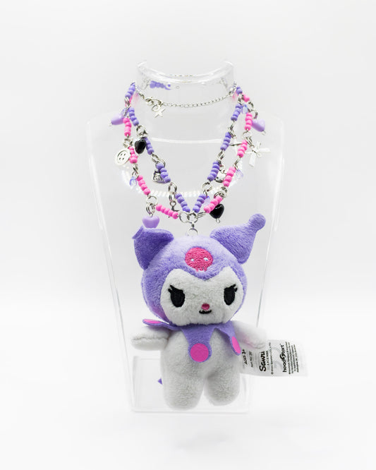 Kuromi Giant Plushie Necklace