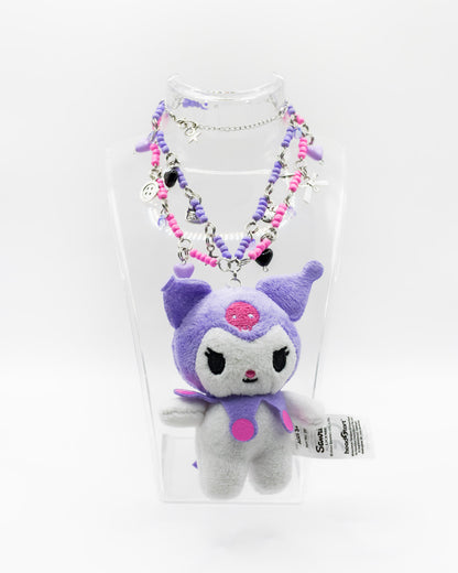 Kuromi Giant Plushie Necklace